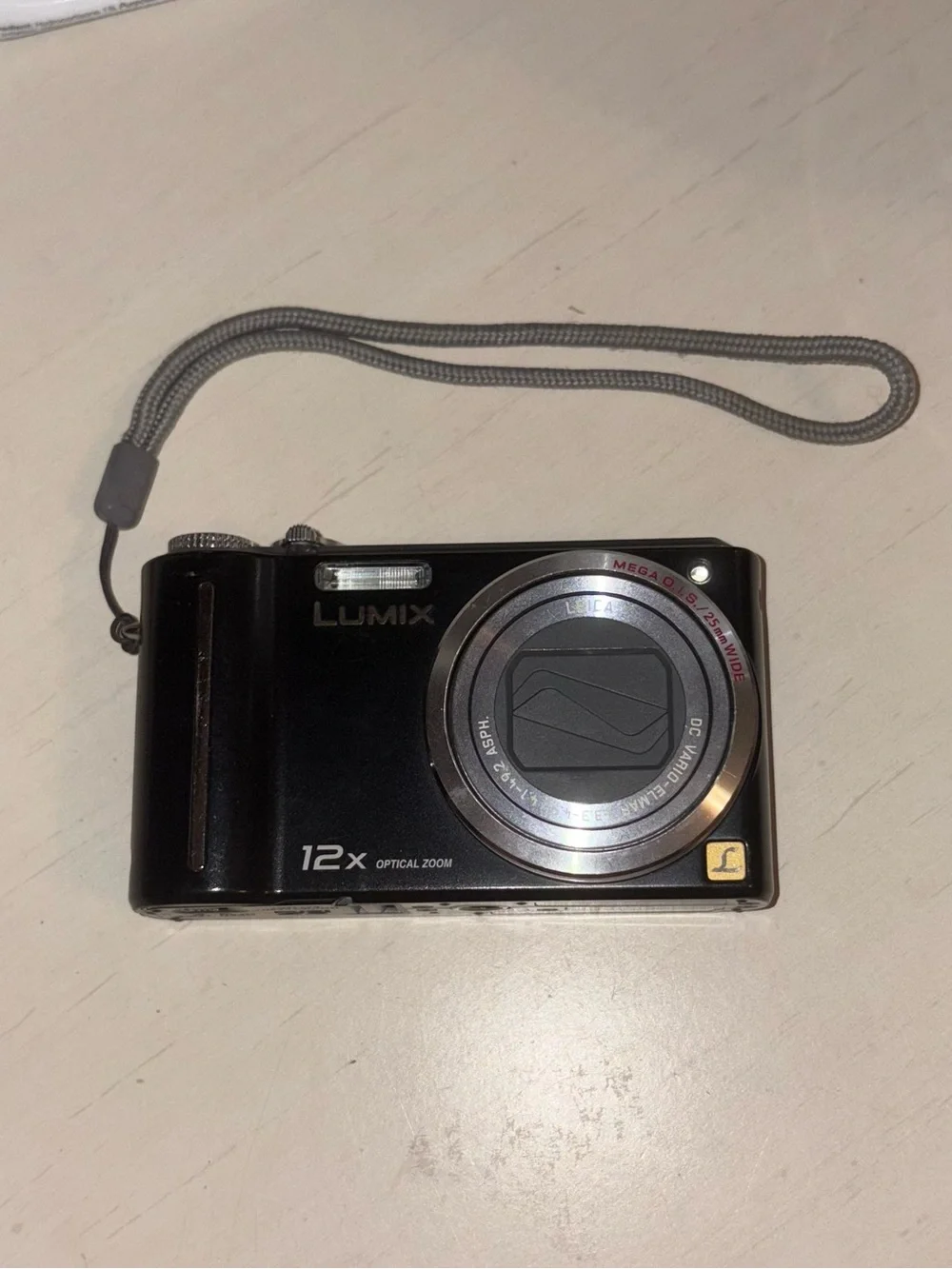 Panasonic Lumix 12x Compact Digital Camera - Black